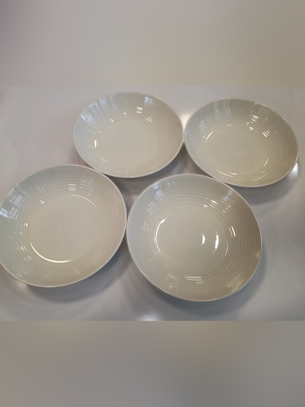 Royal Doulton Gordon Ramsay Maze White Pasta Bowl, Set of 4, NEW